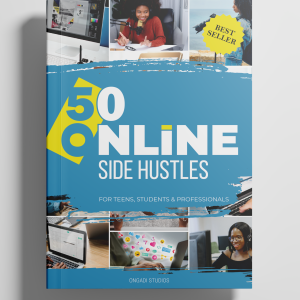 50 online side hustles for teens, students & professionals